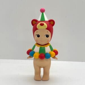 New Kewpie/Angel Collectible Mini Figure in Circus Bear Costume, Open Box
